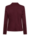 Blazer port royale Viskose Elasthan