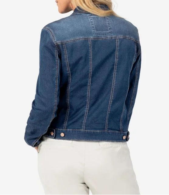 Jeansjacke blue wash Baumwolle Elasthan